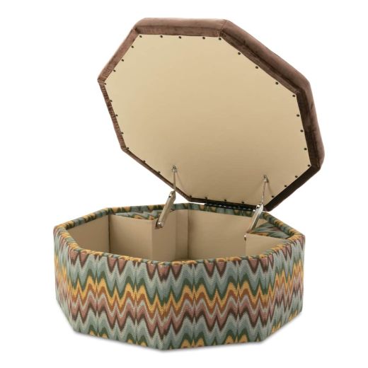 Picture of Othello 40" Octagon Storage Ottoman